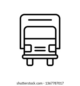 Truck icon vector