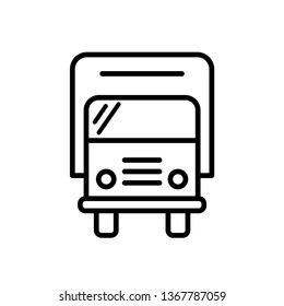 Truck icon vector