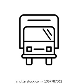 Truck icon vector