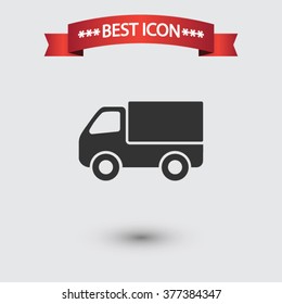 Truck icon vector