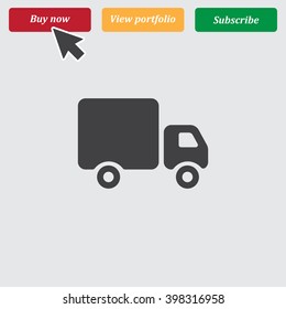 Truck Icon Vector