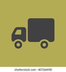 Truck Icon Vector. 