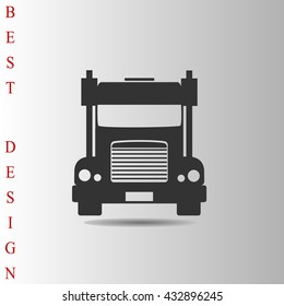 truck icon vector