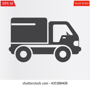 Truck icon vector 