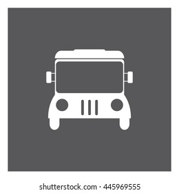 Truck icon, vector