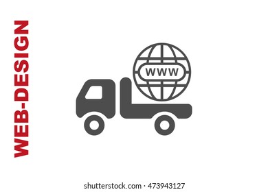 Truck Icon Vector