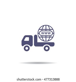 Truck Icon Vector