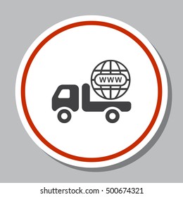 Truck Icon Vector