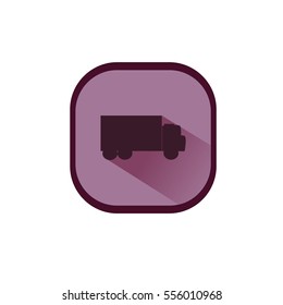 Truck icon. Vector