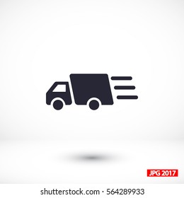 Truck icon vector