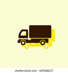 Truck icon vector