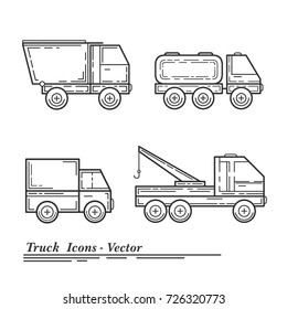 Truck Icon Vector