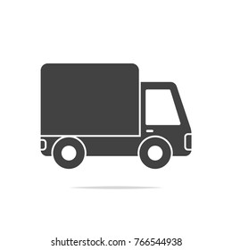 Truck icon vector