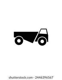 truck icon, vector best flat icon.