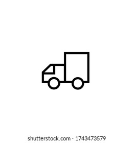 Truck icon vector concept eps10