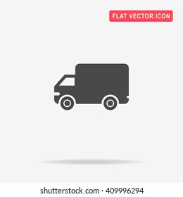 Truck icon. Vector concept illustration for design.