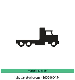 truck icon vector delivery symbol design element eps10