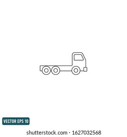 truck icon vector design element logo template