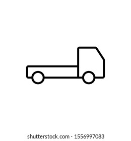 Truck Icon Vector Design Logo Template Illustration Eps - 10