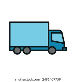Truck icon vector design templates simple and modern concept