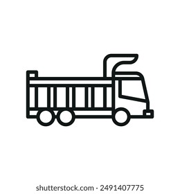 Truck icon vector design templates simple and modern concept