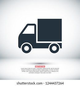 truck icon. Vector  Eps 10
