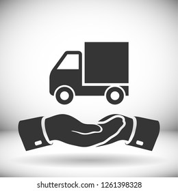 truck icon. Vector  Eps 10