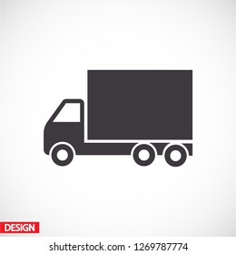 truck icon. Vector  Eps 10