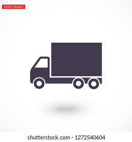 truck icon. Vector  Eps 10
