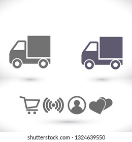 truck icon. Vector  Eps 10