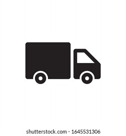 Truck icon vector. Fast Delivery icon symbol illustration