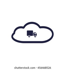 Truck Icon, vector, icon flat