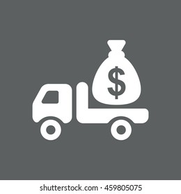Truck Icon, vector, icon flat