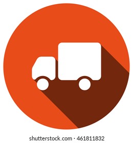 Truck Icon, vector, icon flat