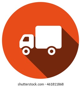 Truck Icon, vector, icon flat