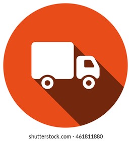 Truck Icon, vector, icon flat
