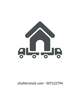Truck Icon Vector flat design style