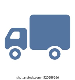 Truck Icon Vector flat design style