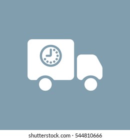 Truck Icon Vector flat design style