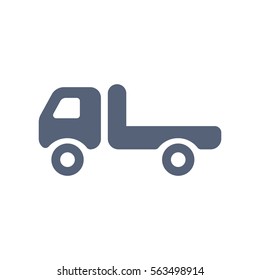 Truck Icon Vector flat design style