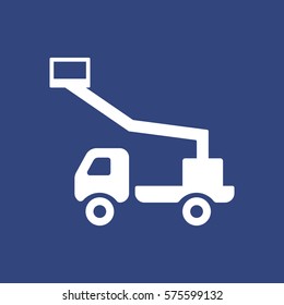 Truck Icon Vector flat design style
