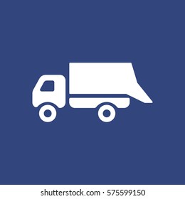 Truck Icon Vector flat design style