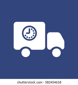 Truck Icon Vector flat design style
