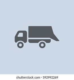 Truck Icon Vector flat design style
