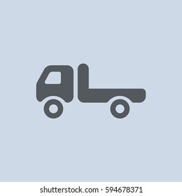Truck Icon Vector flat design style