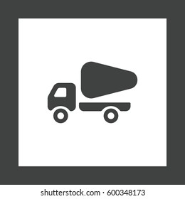 Truck Icon Vector flat design style