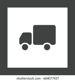 Truck Icon Vector flat design style