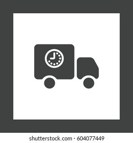 Truck Icon Vector flat design style