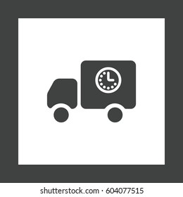 Truck Icon Vector flat design style