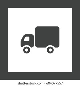 Truck Icon Vector flat design style
